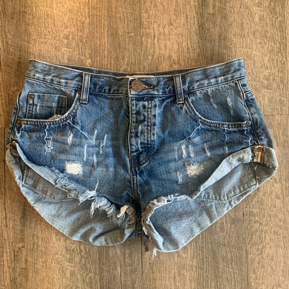 One Teaspoon Bandit shorts size 28 - Picture 1 of 4